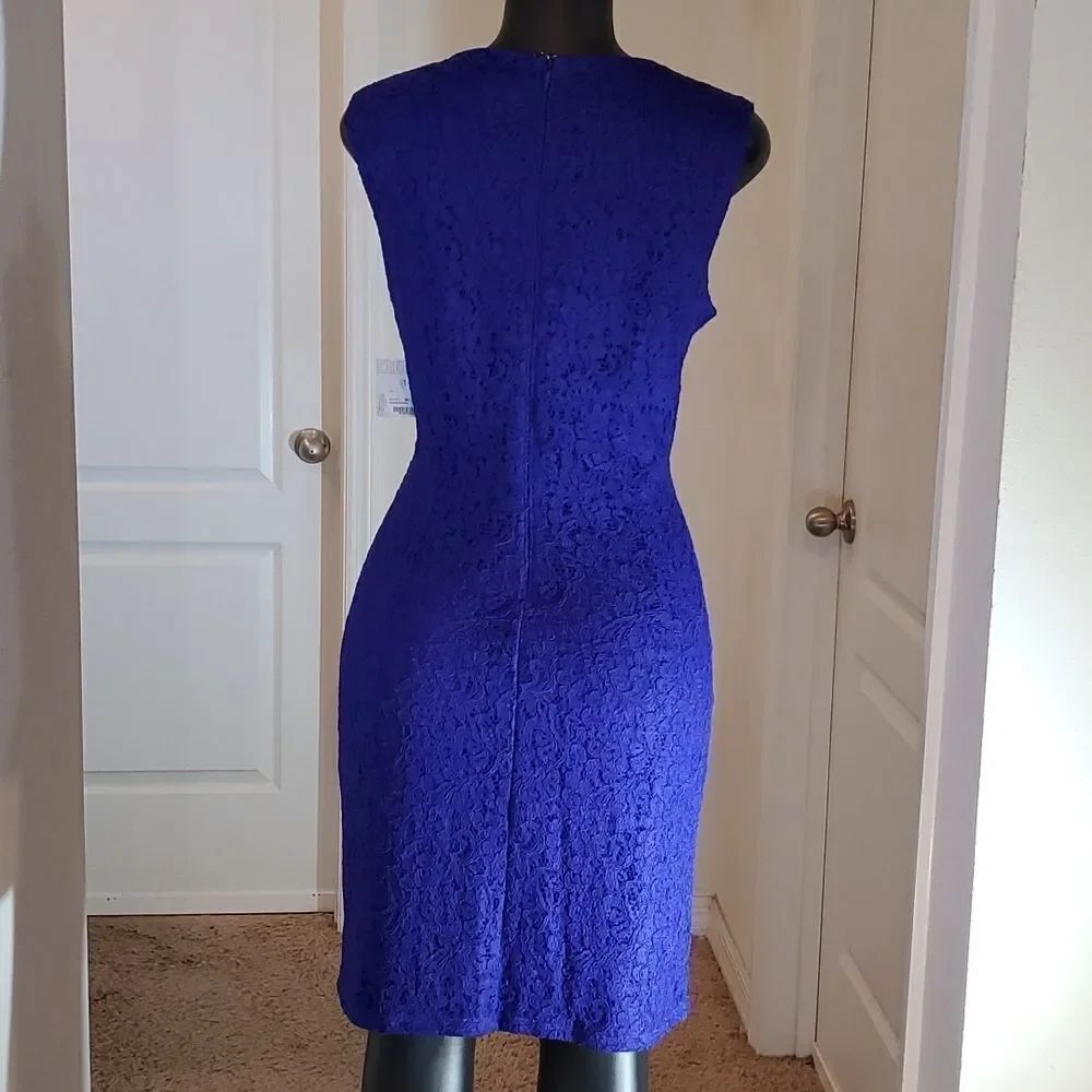 BRAND NEW CLAIBORNE ROUND NECKLINE SLEEVELESS DRESS - Picture 8 of 16